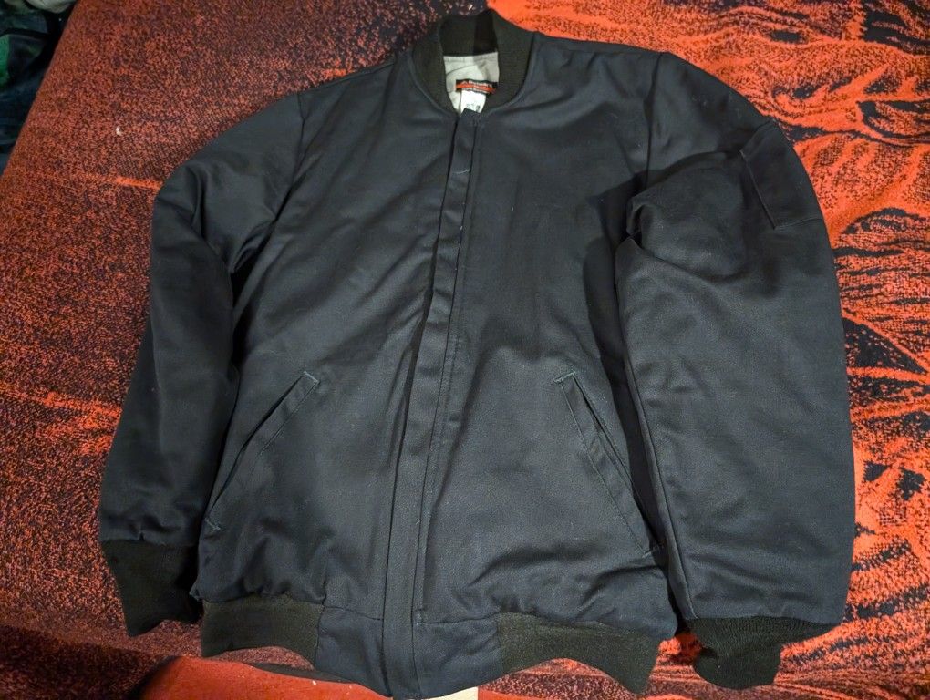 Navy Blue Work wear Bomber Jacket