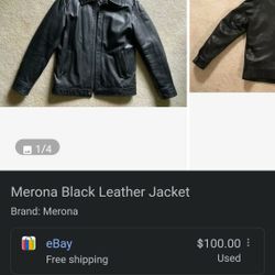 medium leather jacket 