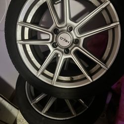  Helo Wheels HE911 17x7 5x115 38mm Chrome