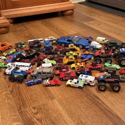 Toy Cars, Trucks, And Machines - Many Of Them