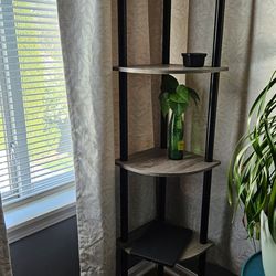 5 tier corner shelf