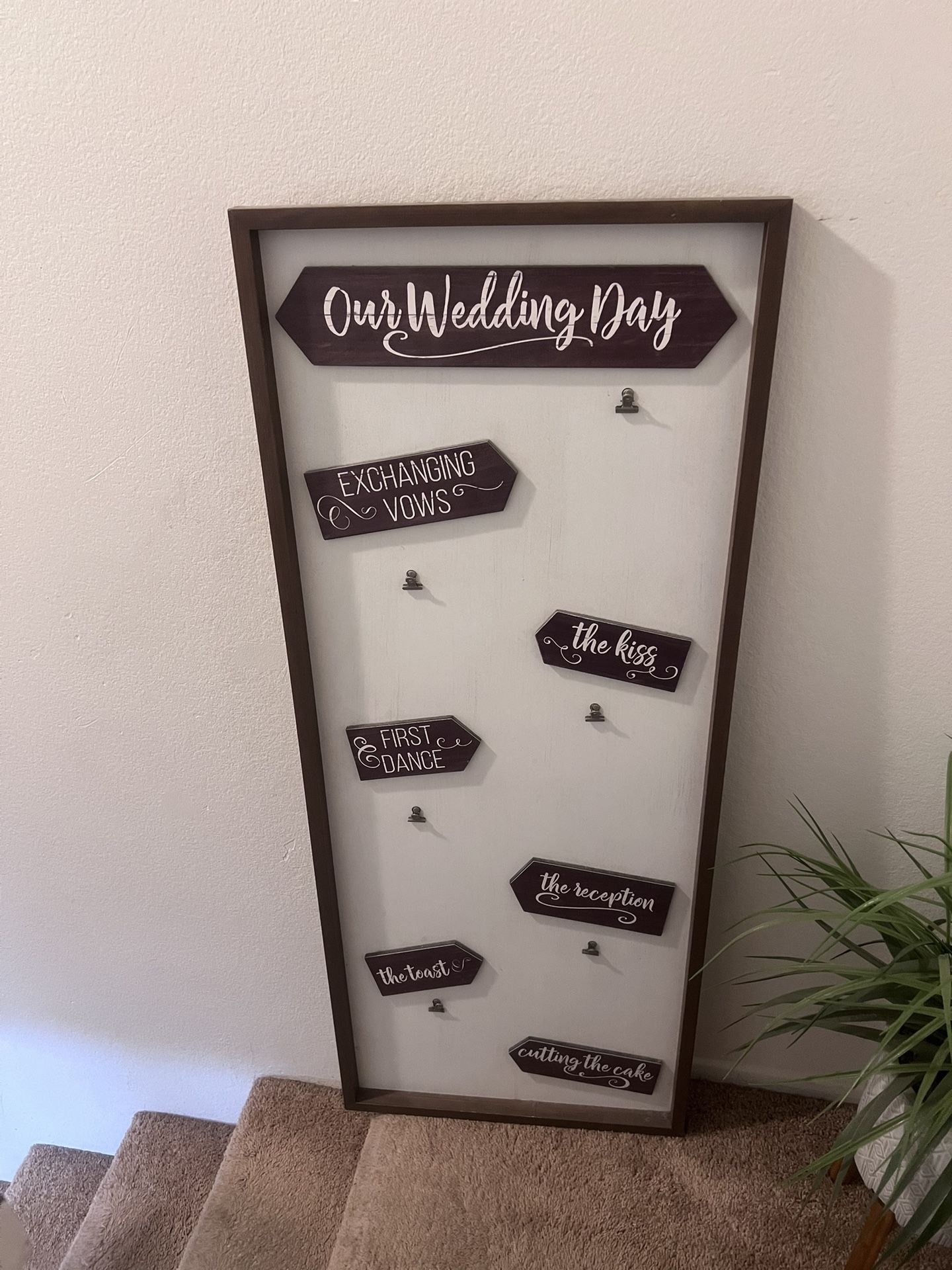 Wedding Photo Holder