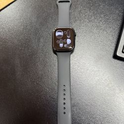 	 Apple Watch Series 11 GPS 46mm Jet Black Aluminum Case with Black Sport Band 