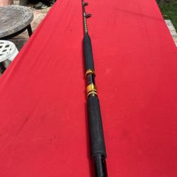 Eat My Tackle 20-40 lb Roller Trolling Rod In Excellent Condition