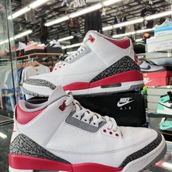 Air Jordan 3 Retro Fire Red