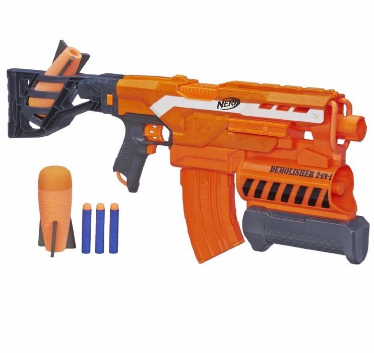 New Nerf Elite 2-in-1 Demolisher