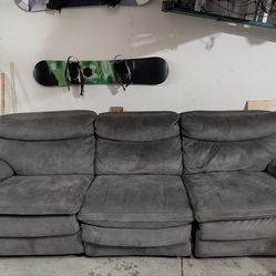 3 piece reclining sectional sofa