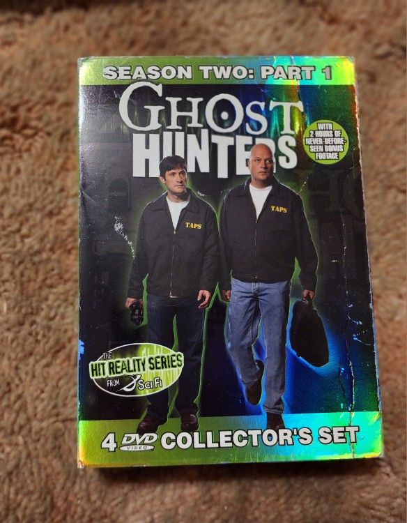 GHOST HUNTERS Season 2, Part 1, Collector's Set (WILL SHIP)