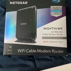 NETGEAR Wi-Fi Cable Modem Router
