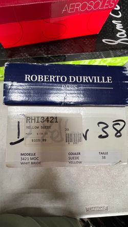 Roberto Duraville size 8 suede
