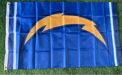 Chargers flag size 5’x3’