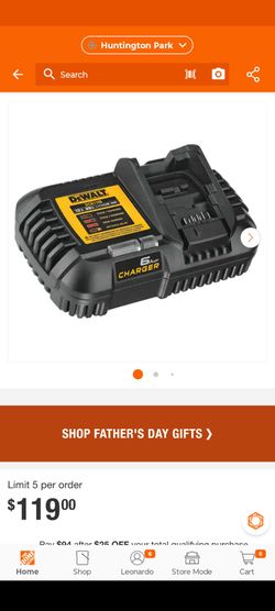 DEWALT
6 Amp Battery Charger