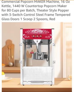 Commercial Popcorn maker machine