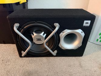 ๐ JBL 12" Subwoofer & Built-In Amplified Enclosure โGood Conditionโ โ For Sale