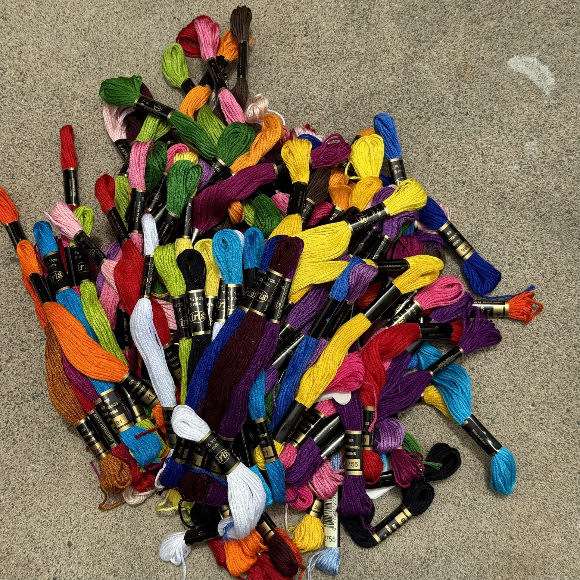 Embroidery Skeins 112 New