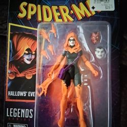 Marvel Legends Spider-Man action figure Hallow's Eve