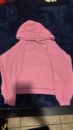 Pink kids Nike hoodie