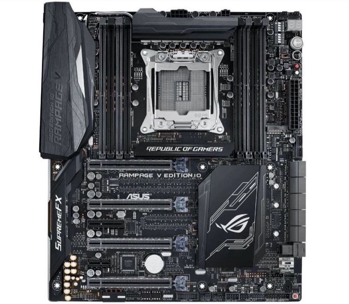 ROG ASUS Rampage 5 V Edition 10 Gaming Motherboards X99 LGA 2011 Socket $740 eBay
