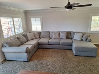 Comfortable like new sectional!