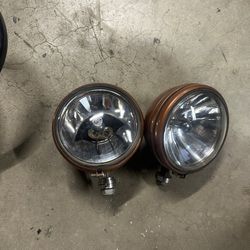 Vintage guide fog lights