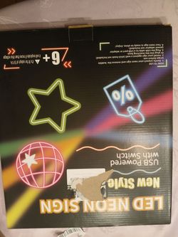 LED Neon Sign USB Powered with Switch