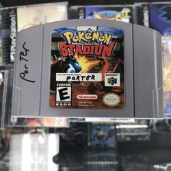 Pokemon Stadium N64 $40 Gamehogs 11am-7pm