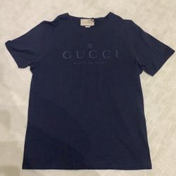 Brand New Black Gucci  Short Sleeve Shirt Size large With Tags