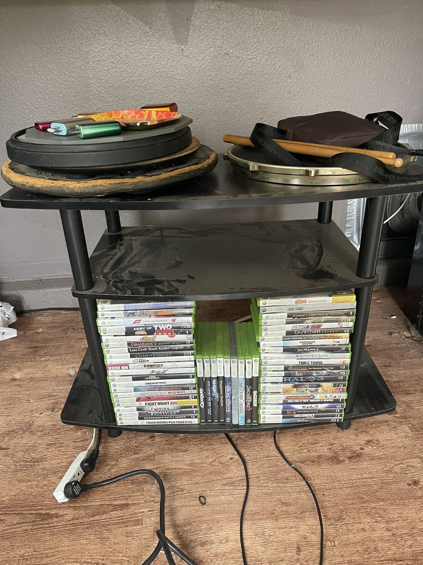 Black Television Stand