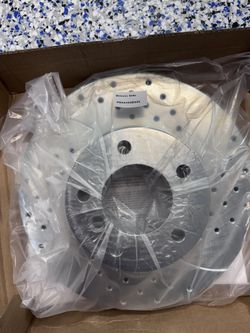 !!!!!BMW.!!!!!Front Drilled Slotted Rotors
