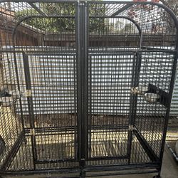 Double Macaw Bird Cage