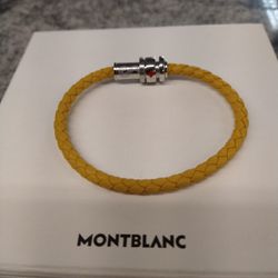 Montblanc Meistertuck Leather Bracelet