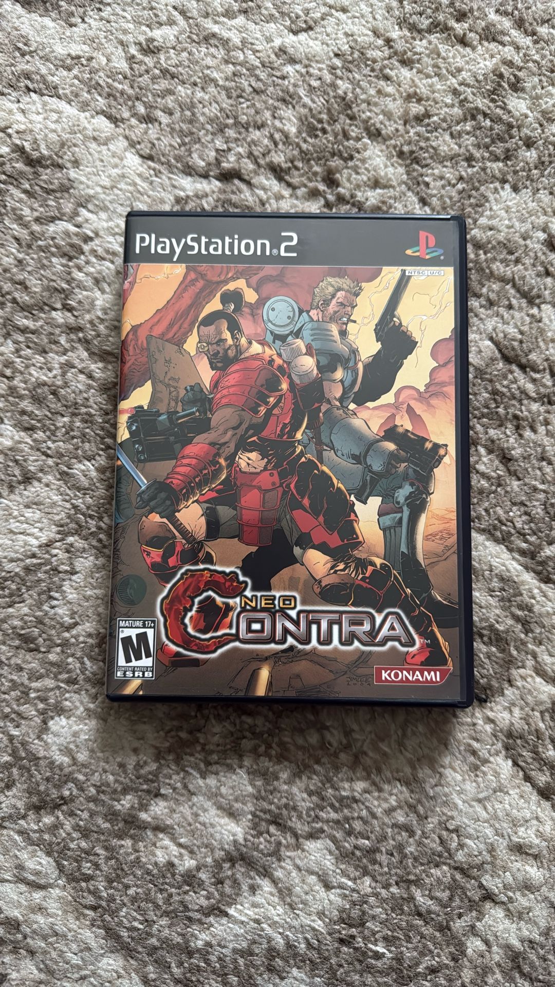 Neo Contra For Playstation 2