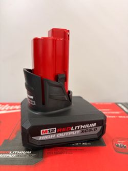 M12 High out put 5.0 batteries