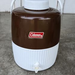 Vintage Coleman 2 gallon Water Jug Cooler