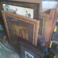 Picture Frames And Pictures
