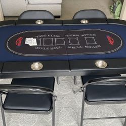 Folding Poker Table