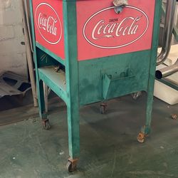 Vintage Coca Cola Cooler 