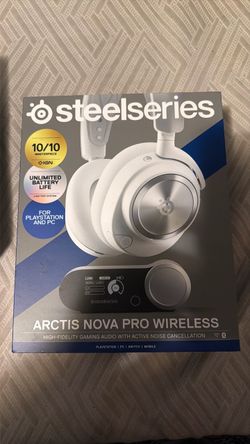 Steel series headset for pc/ PlayStation/switch/mobile