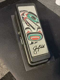 Dunlop JC95B Jerry Cantrell Signature Rainier Fog Cry Baby Wah Pedal - Distressed Black