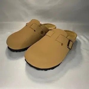 NWT Birkenstock Boston Clog Tan Size 8 8.5 Women’s 39