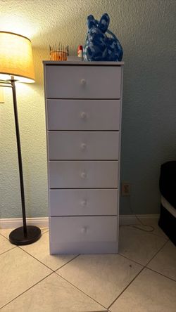 White dresser drawers