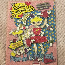 Betty Spaghetty Paper Doll Activity Book