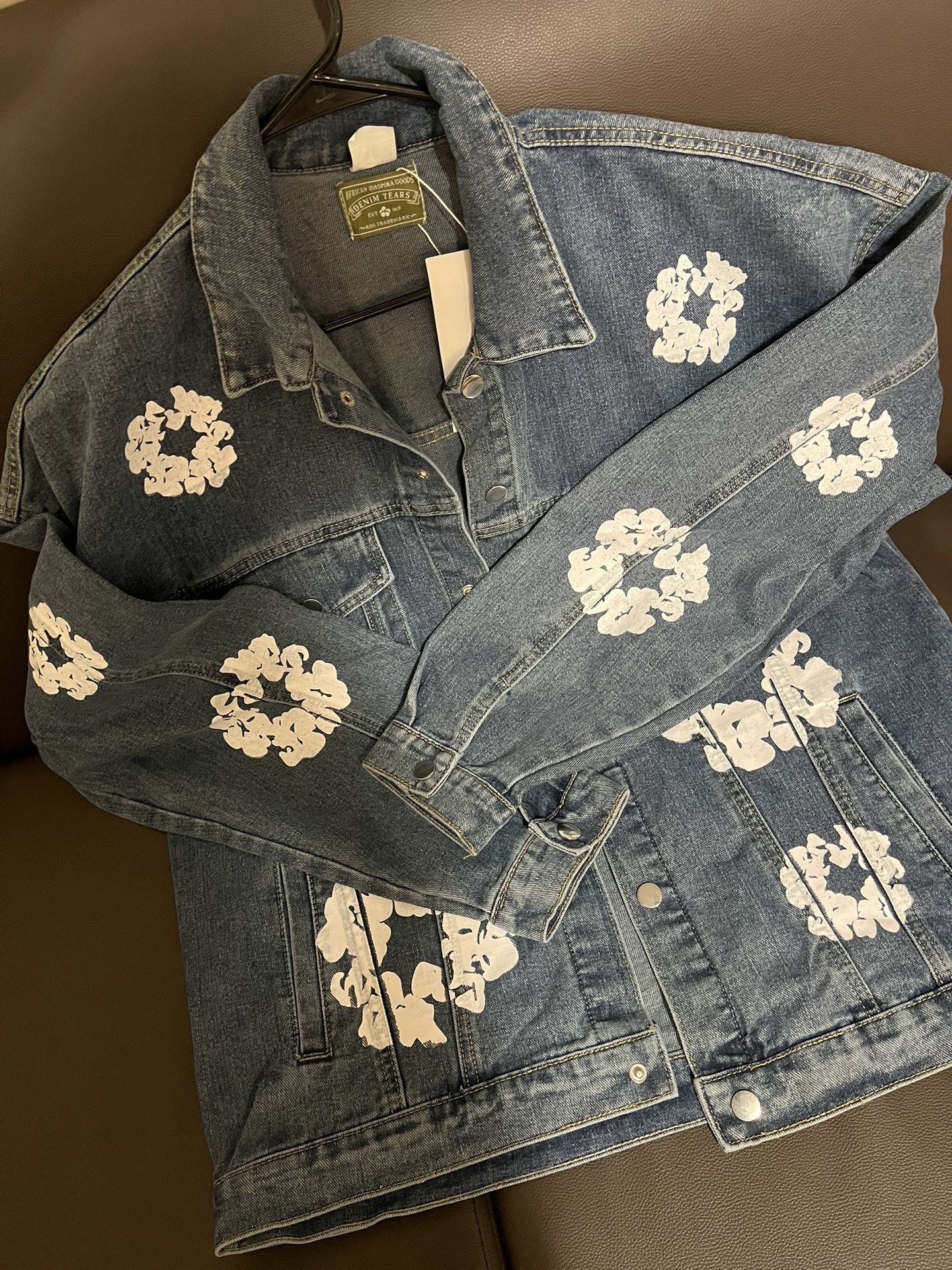 Denim Tears Jean jackets Larger