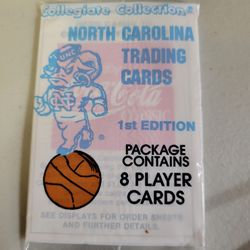North Carolina trading cards basketball 🏀 package 8 cards