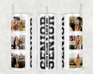 Personalized Graduation Photo Tumbler