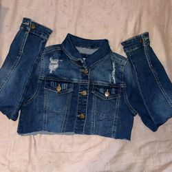 Small Cropped Jean Jacket