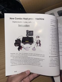 New Combo heat Press Machine