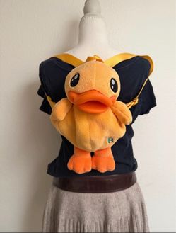 Duck Plush Mini Backpack
