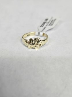 10kt Gold Baby Nugget Ring