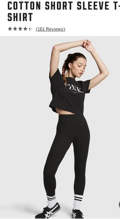 Cropped Women's Victoria's Secret T-shirt.